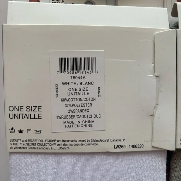 Secret Sneaker Cut Foot Cover Socks (8 pairs) - Picture 5 of 8